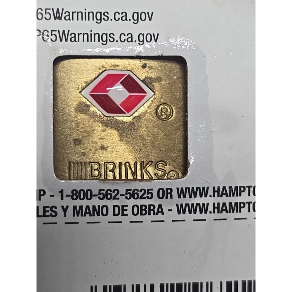 Brinks Solid Brass Locks (4) with Keys TSA Accepted Manufactured Sealed‎ READ